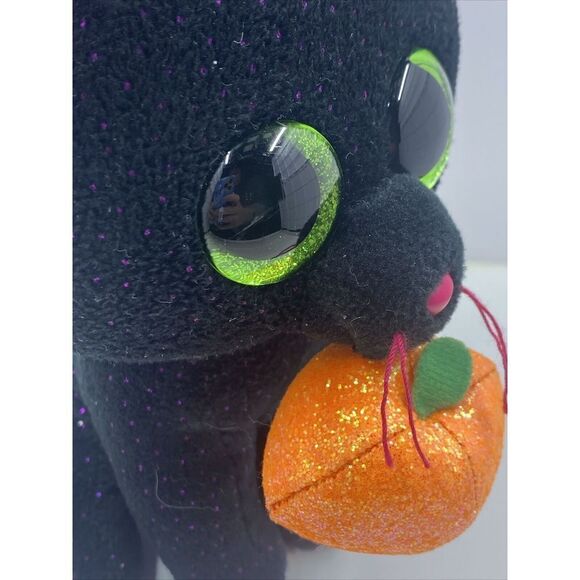 2018 Ty POTION Halloween Black Cat Beanie Boo 6” NEW - Picture 2 of 10